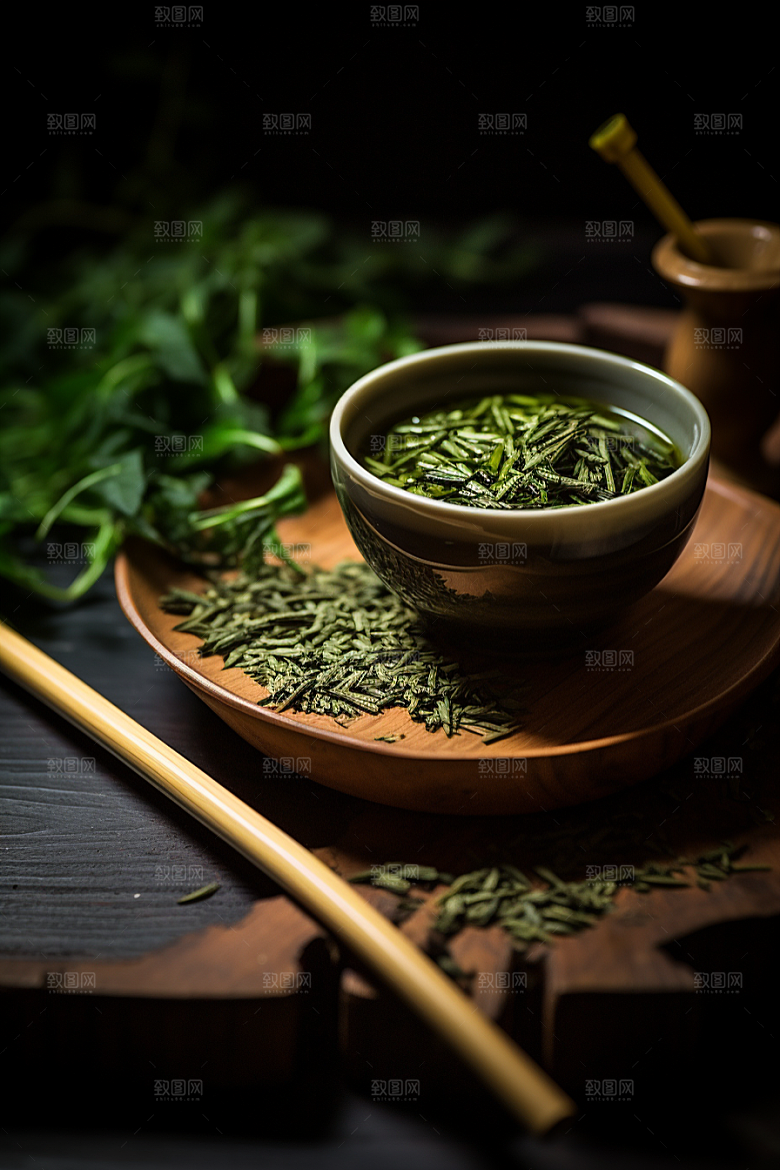 茶叶自然清明谷雨摄影图