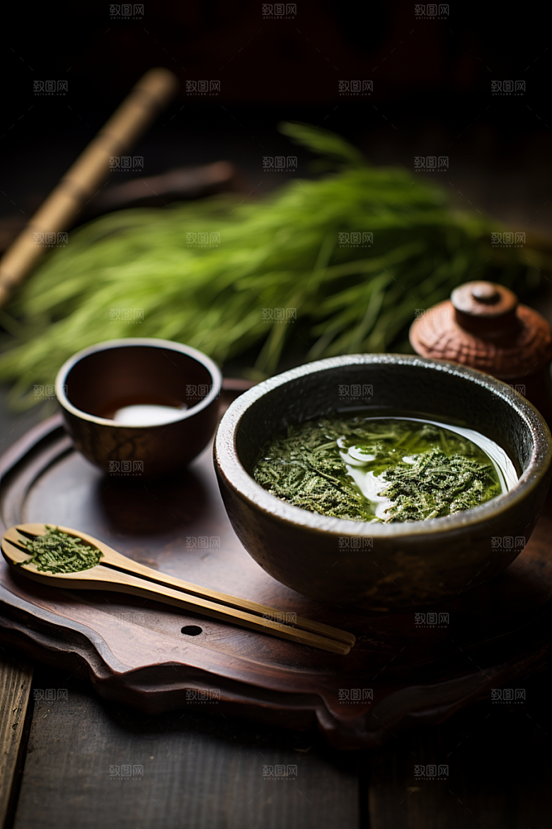茶叶茶山春天摄影图