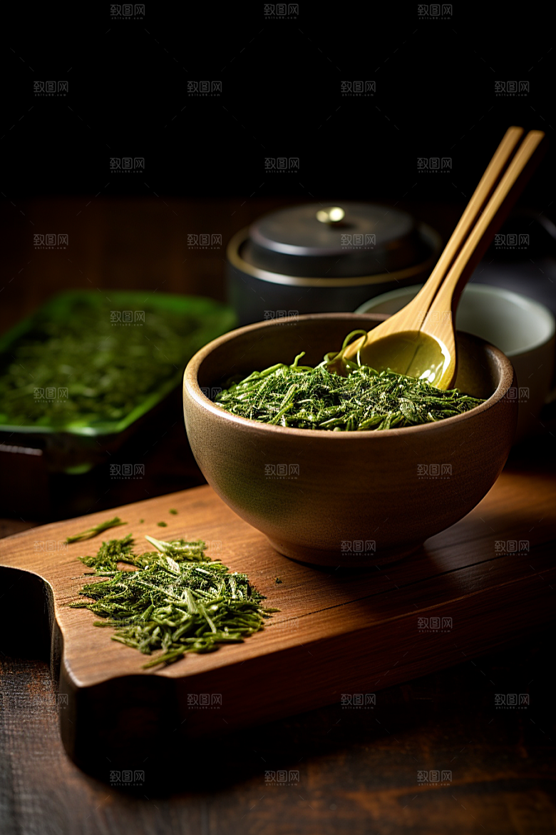 茶叶清明谷雨新茶摄影图