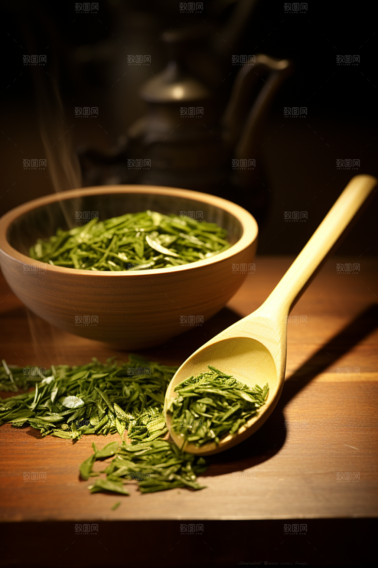 茶叶春天春季摄影图