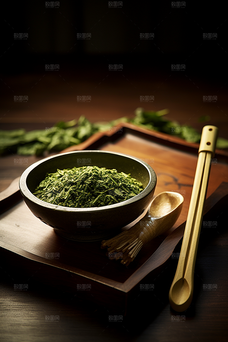 茶叶采茶春季摄影图