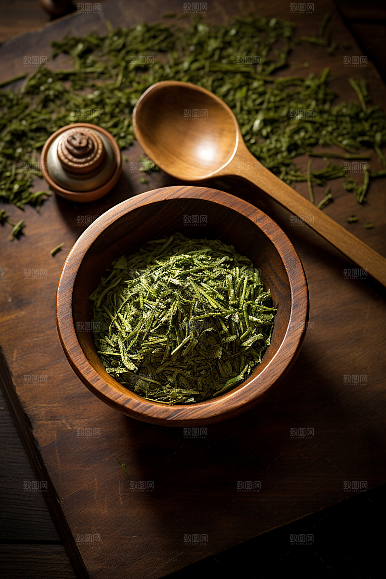 茶叶清新高清摄影图