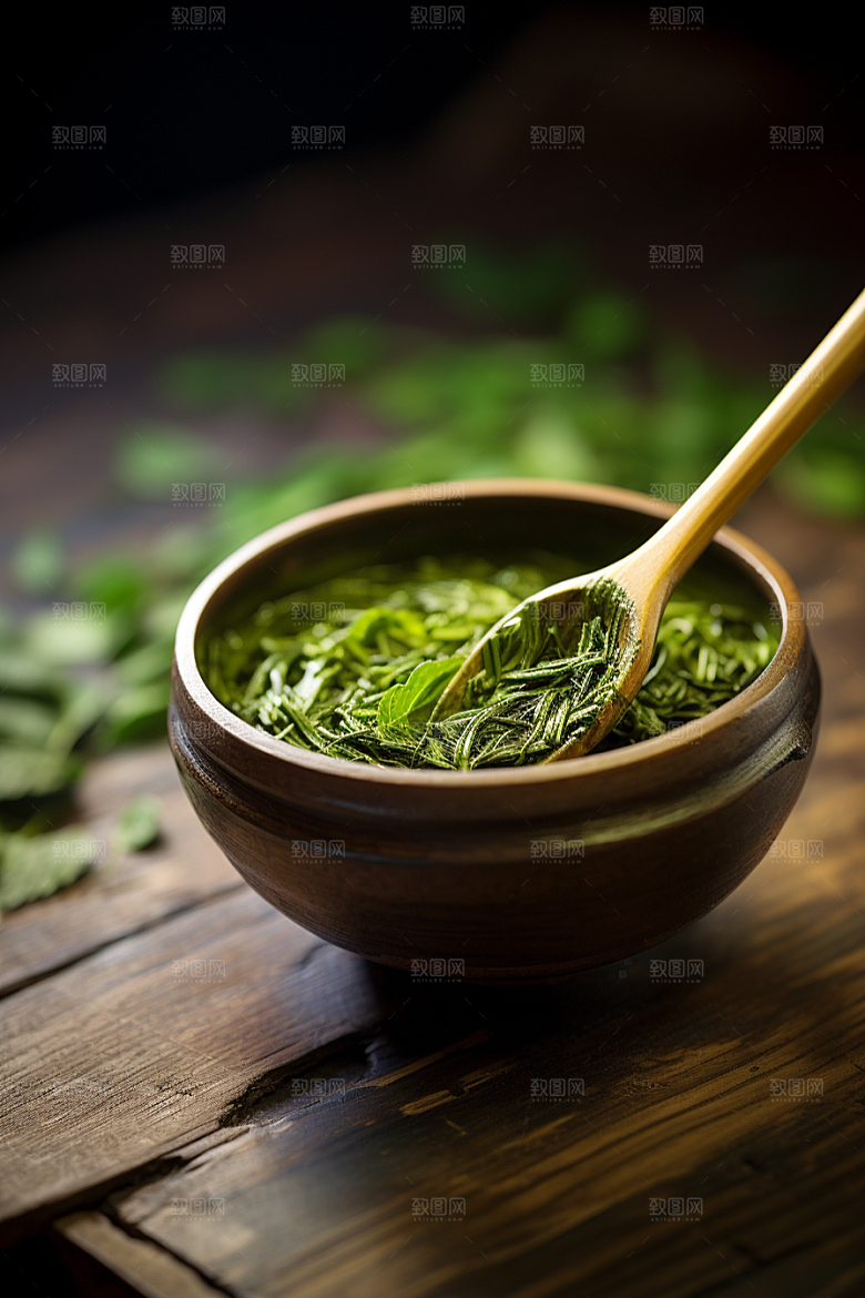 茶叶采茶清明谷雨摄影图