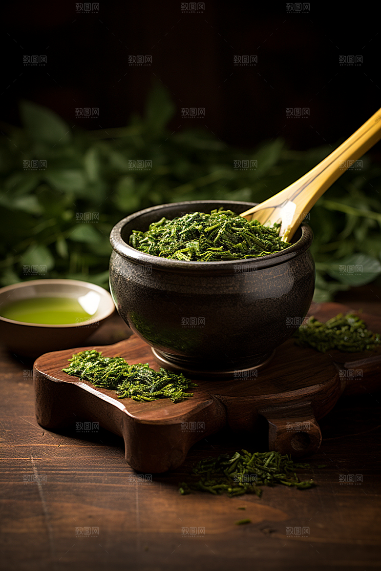 茶叶茶树清明谷雨摄影图