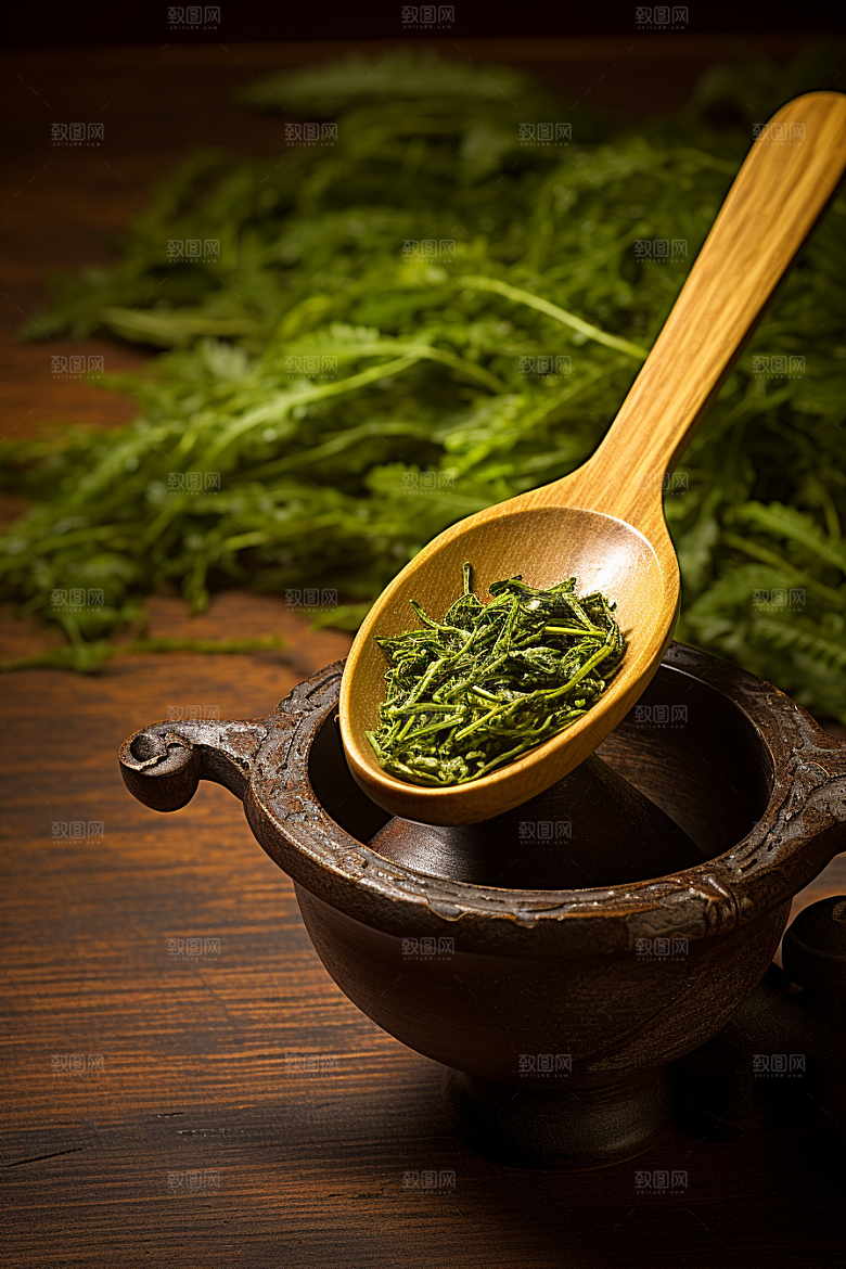 茶叶新茶清新摄影图