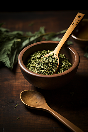 茶叶春天茶山摄影图