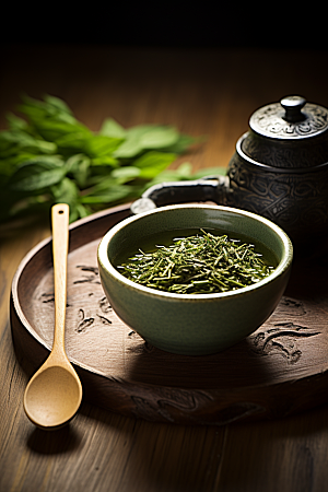 茶叶茶园自然摄影图