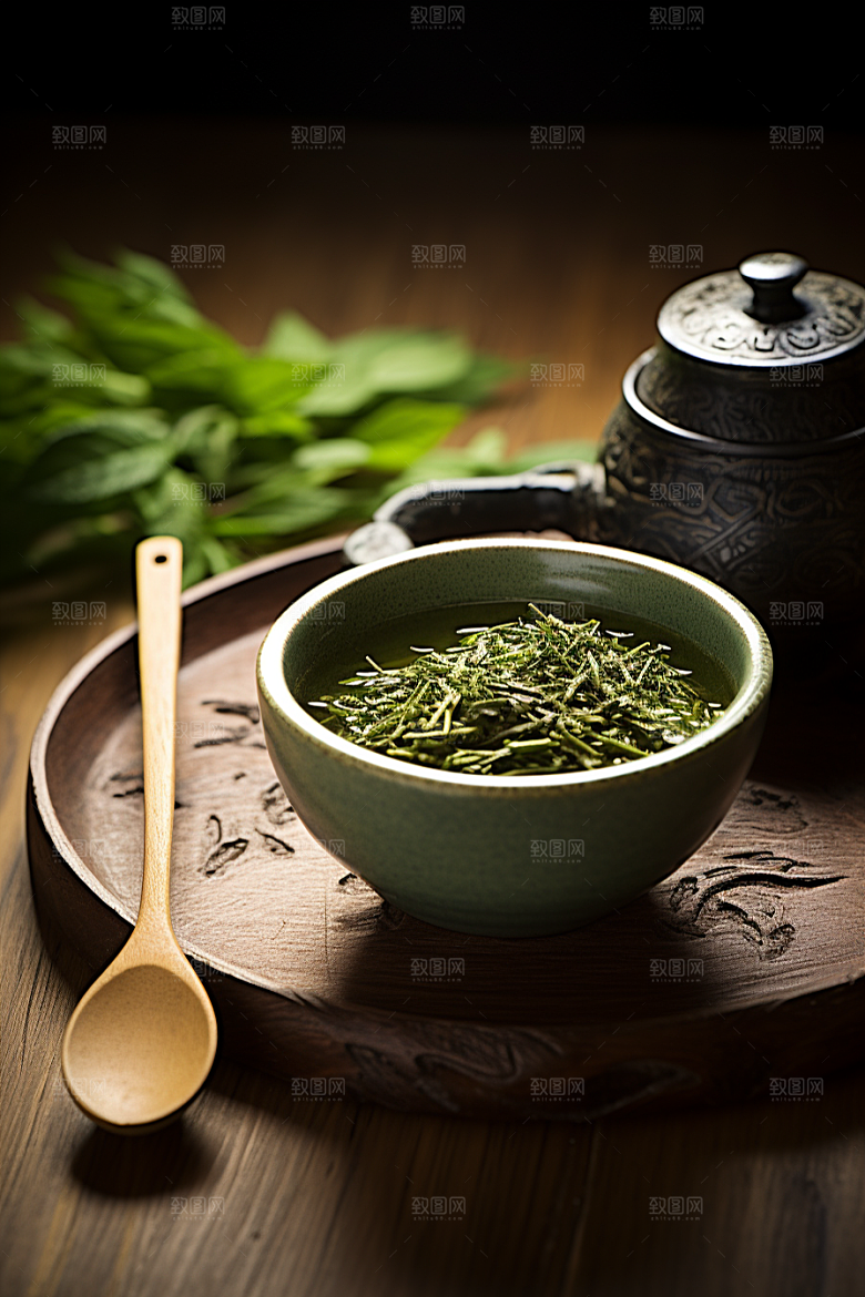茶叶茶园自然摄影图