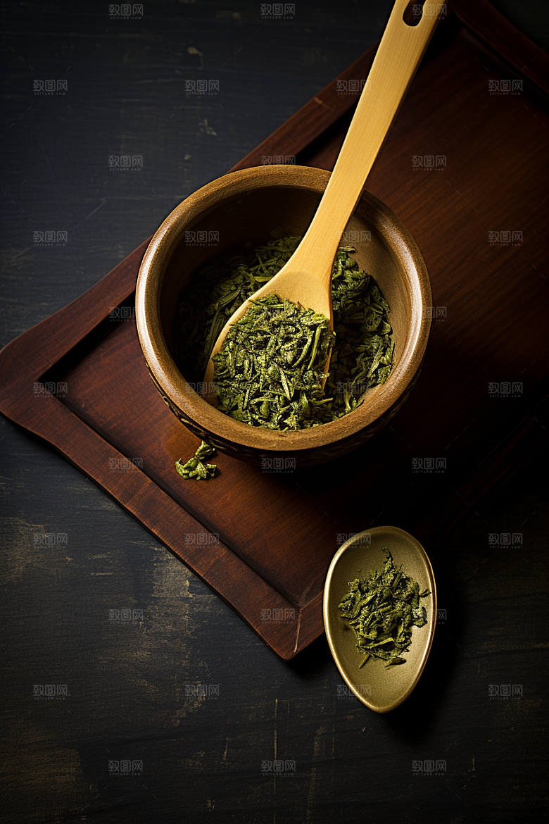 茶叶茶山新茶摄影图