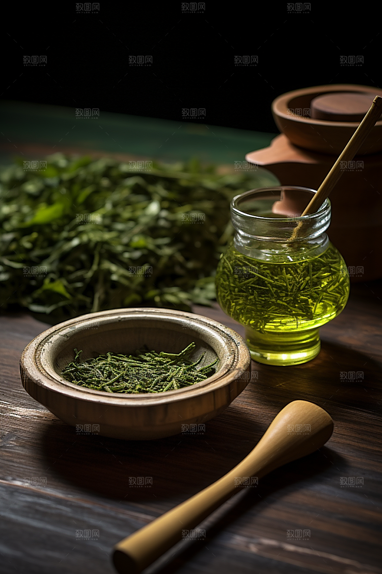 茶叶清明谷雨高清摄影图