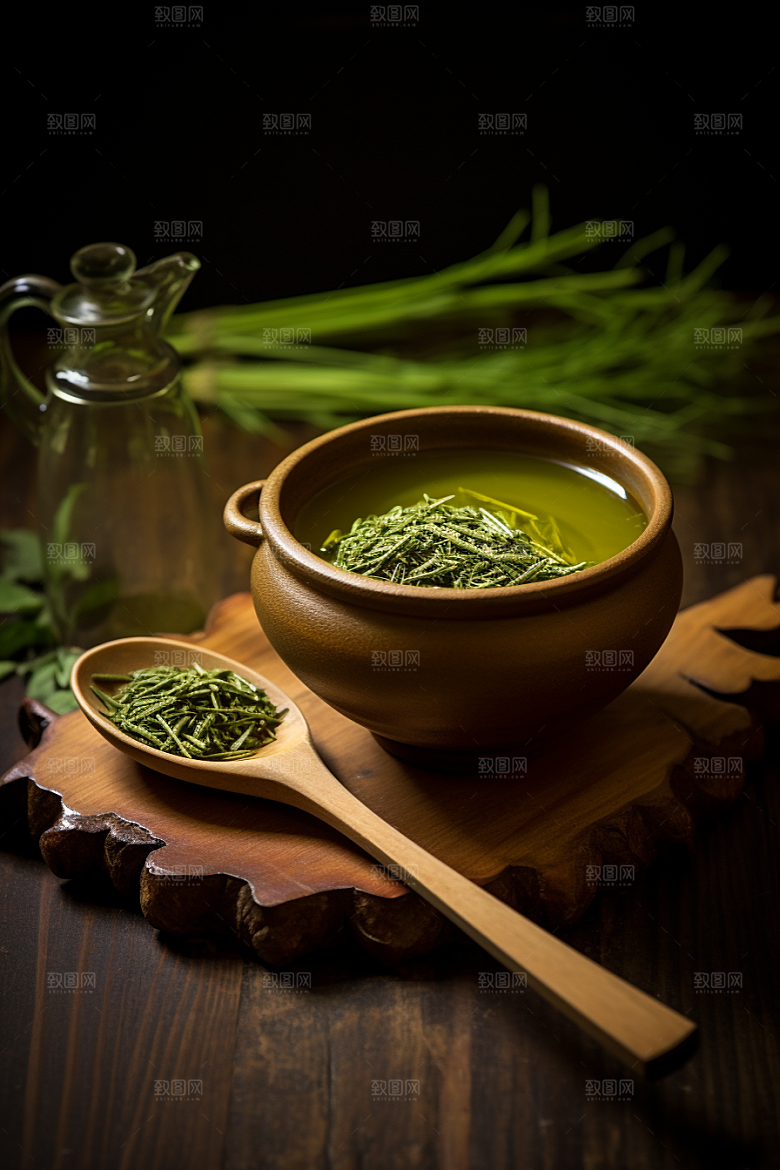 茶叶春天新茶摄影图