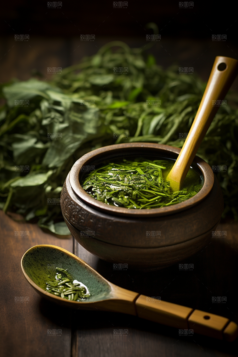 茶叶高清清新摄影图