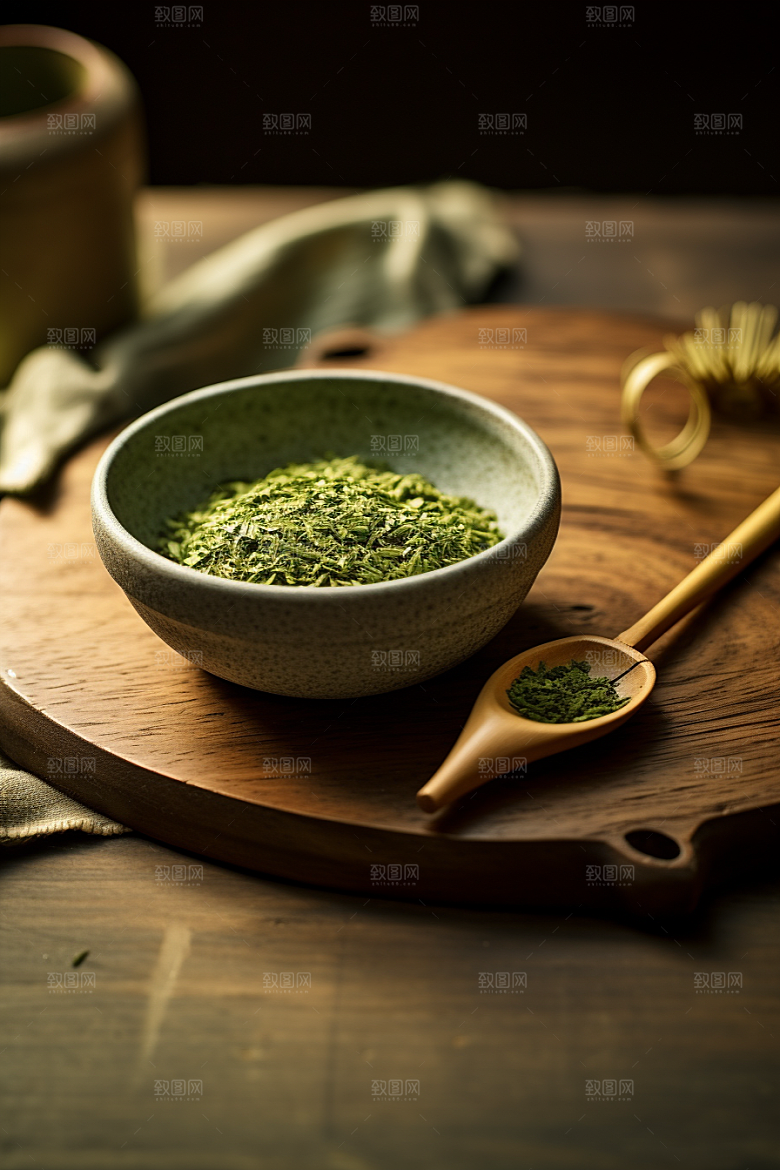 茶叶自然春季摄影图