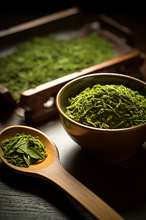 茶叶高清茶园摄影图