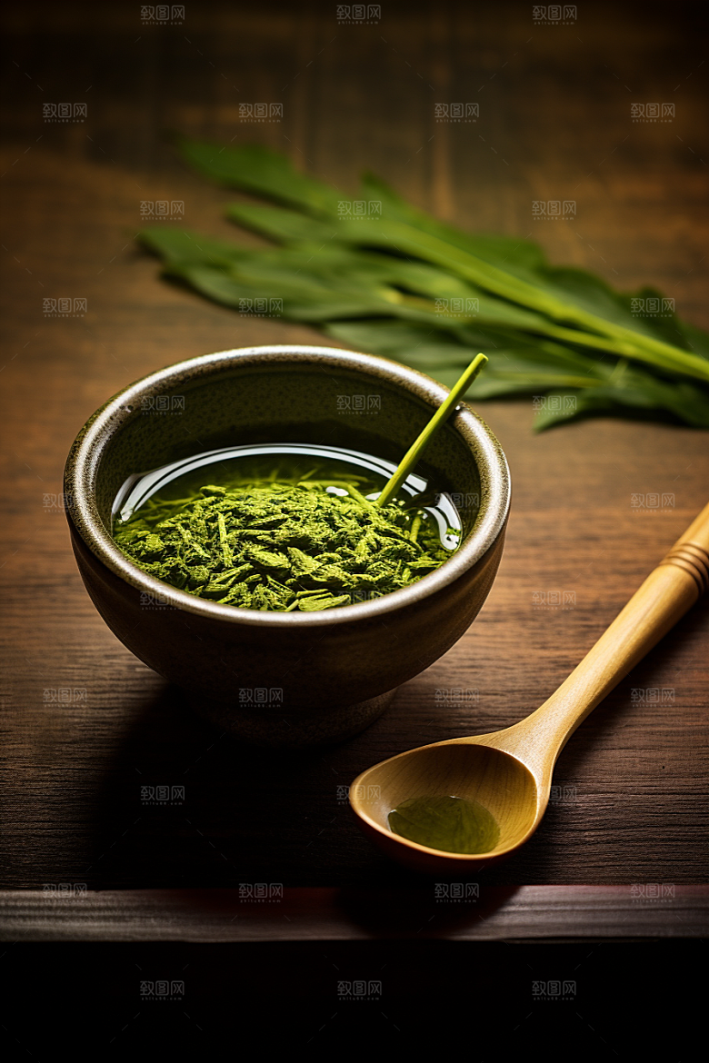 茶叶自然清新摄影图