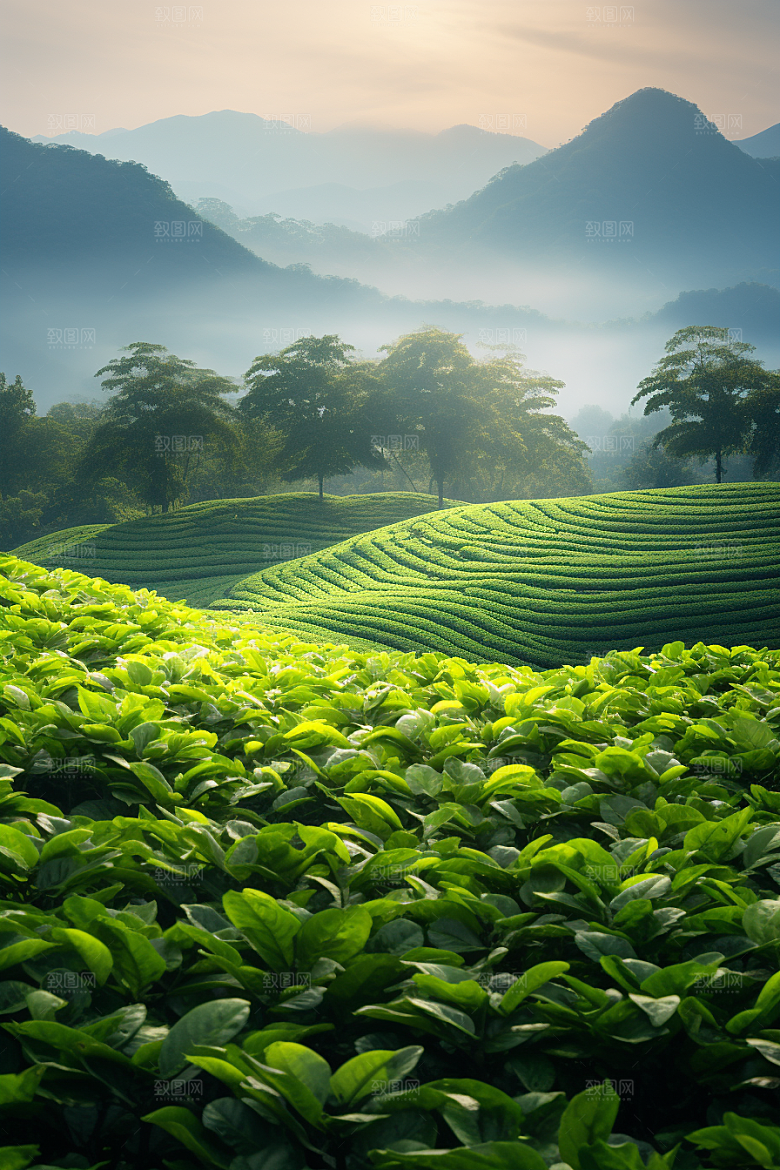 茶叶清明谷雨新茶摄影图