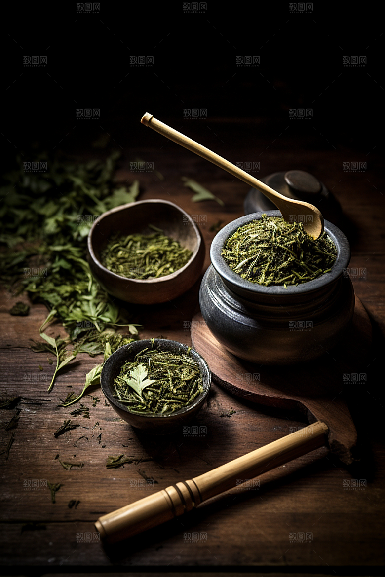 茶叶新茶茶园摄影图