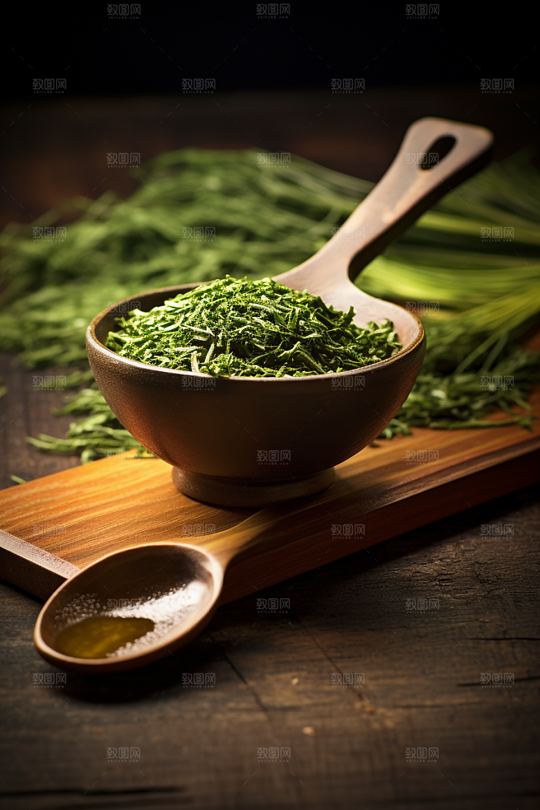 茶叶采茶春茶摄影图