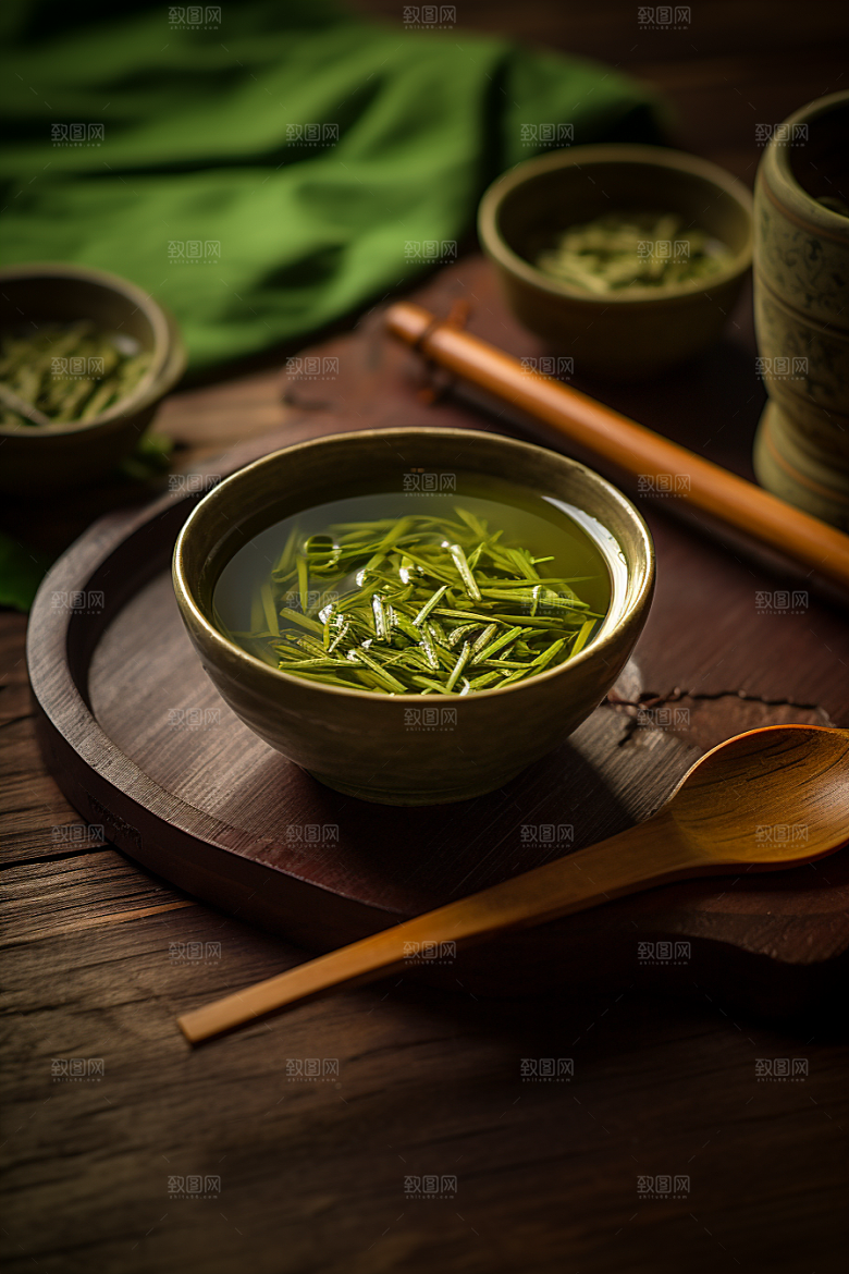 茶叶春天春季摄影图