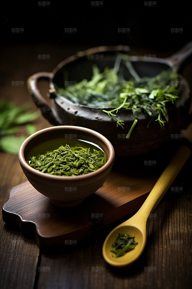 茶叶高清自然摄影图