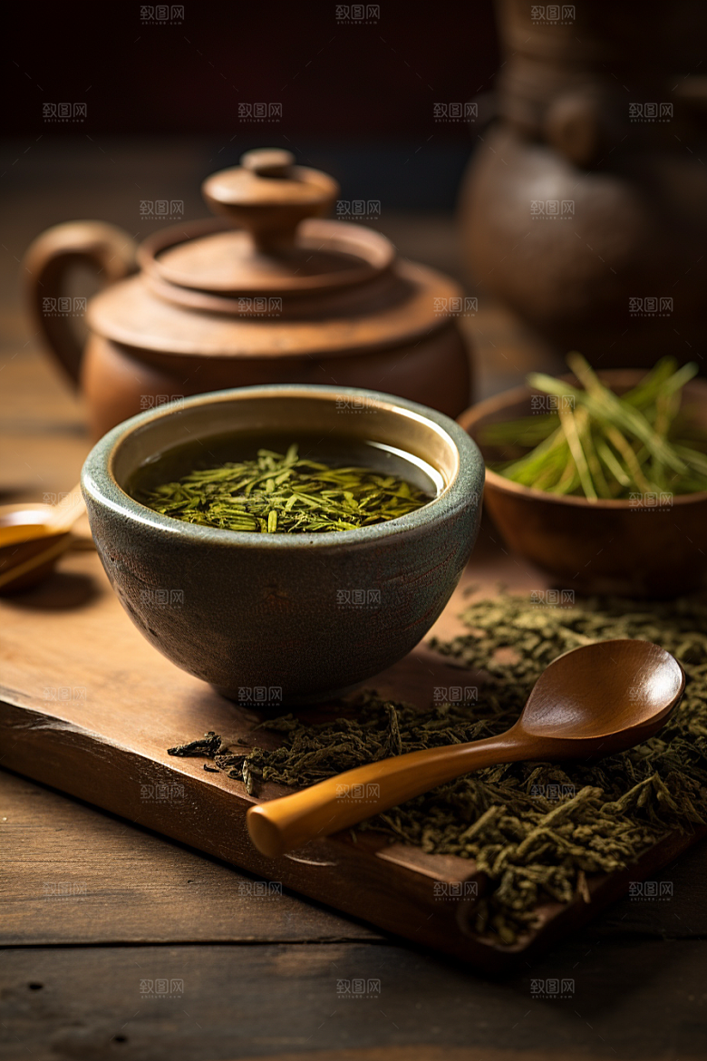 茶叶春天自然摄影图