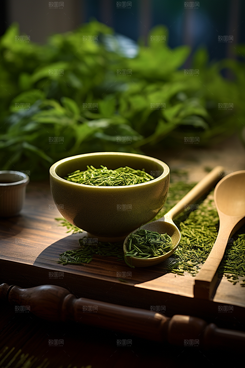 茶叶茶树春天摄影图