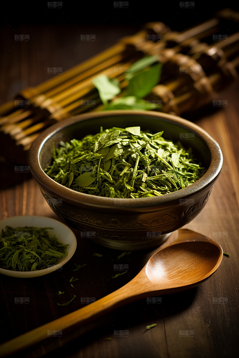 茶叶茶树采茶摄影图