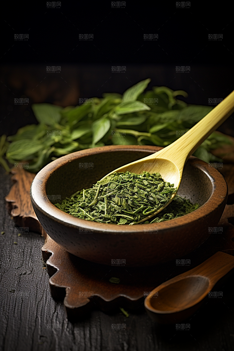 茶叶新茶雨前龙井摄影图