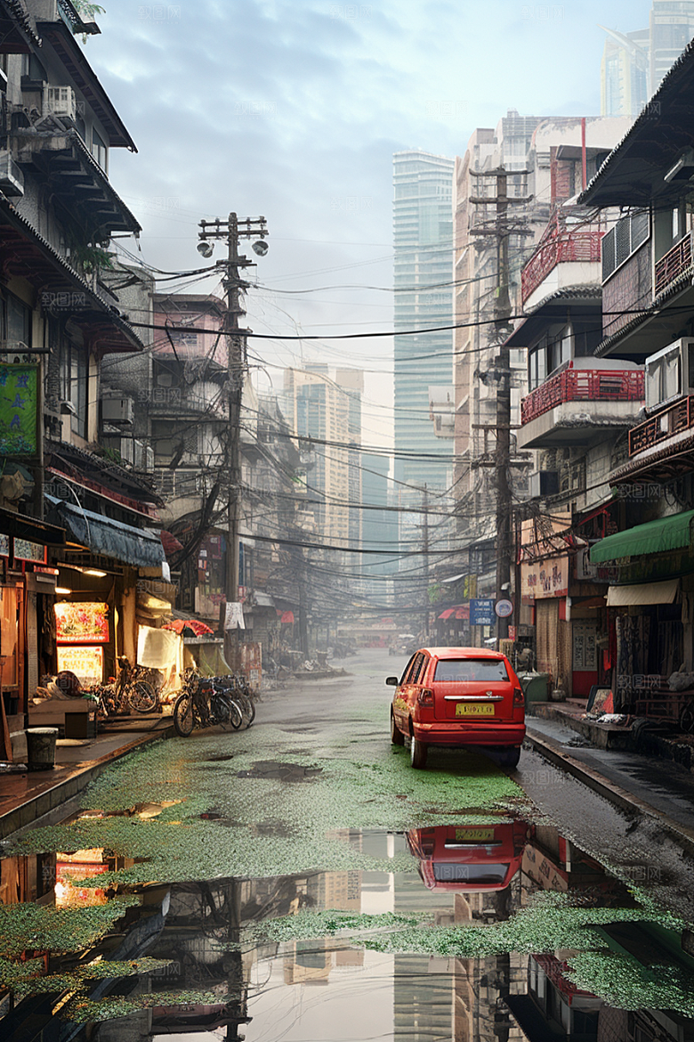 城市街景都市建筑素材
