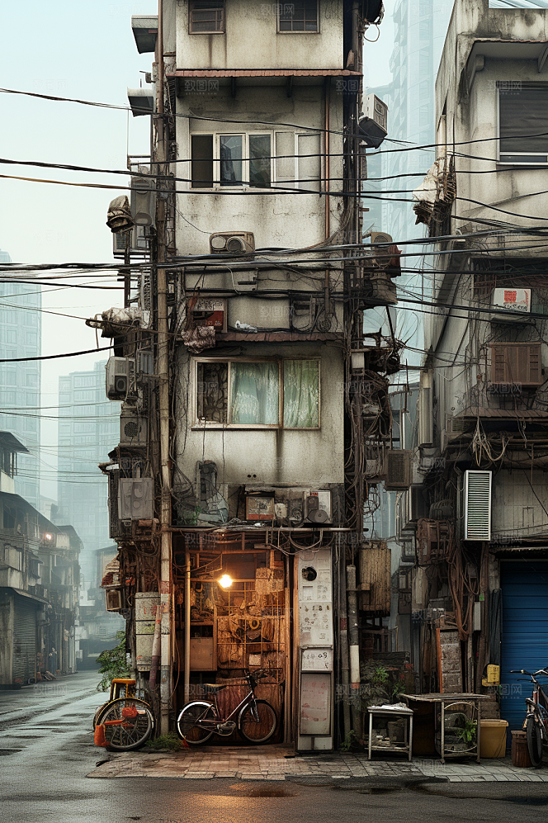 城市街景氛围都市素材