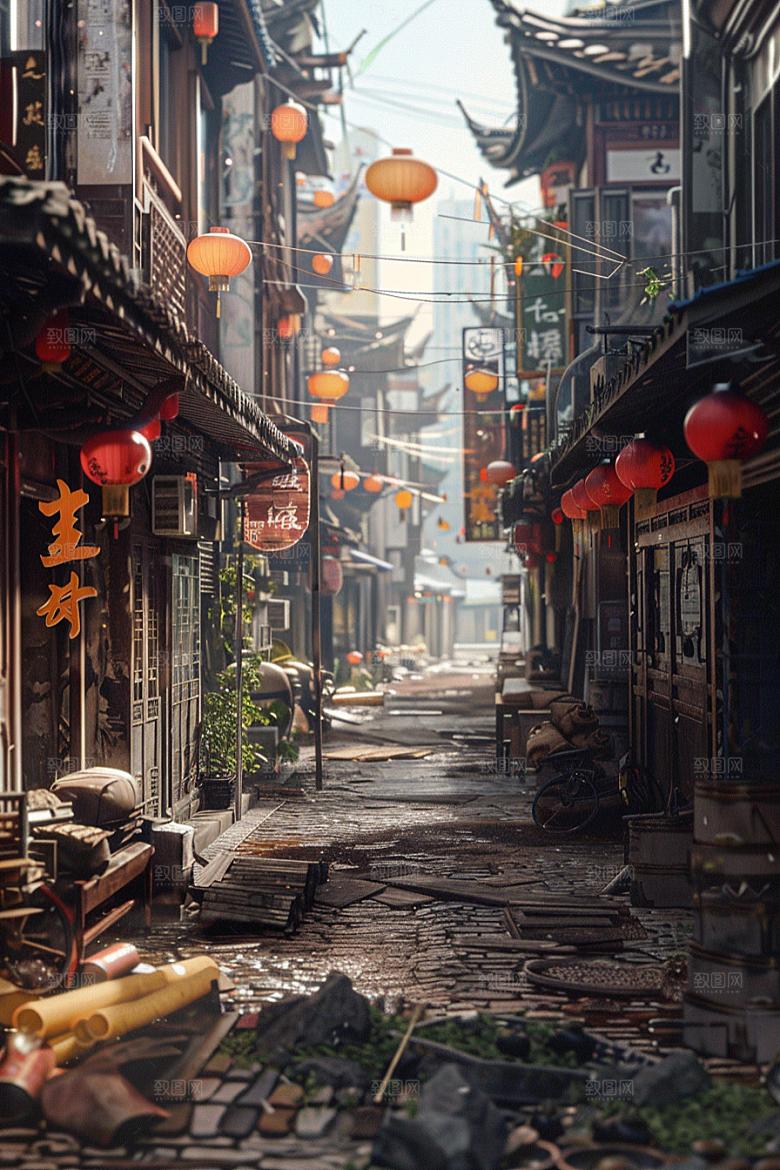 城市街景街市超现实素材