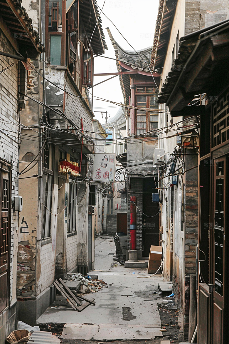 城市街景游戏原画建筑素材