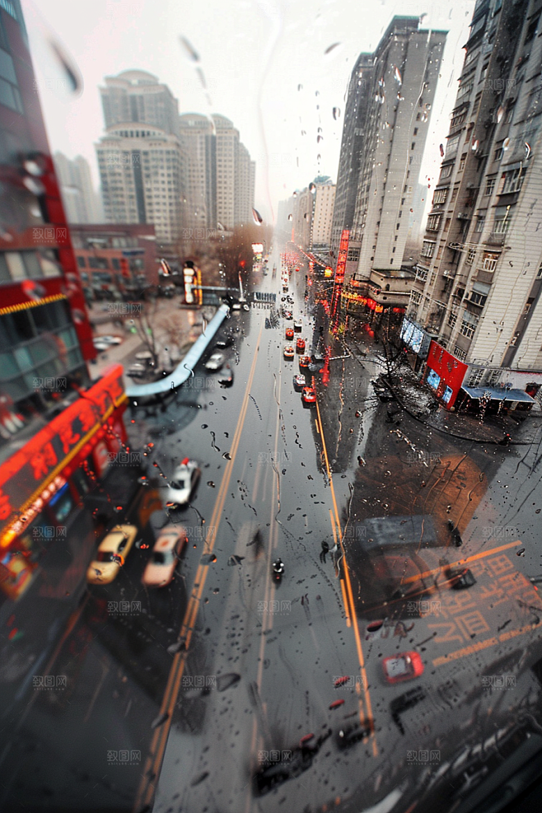 城市街景游戏原画高清素材