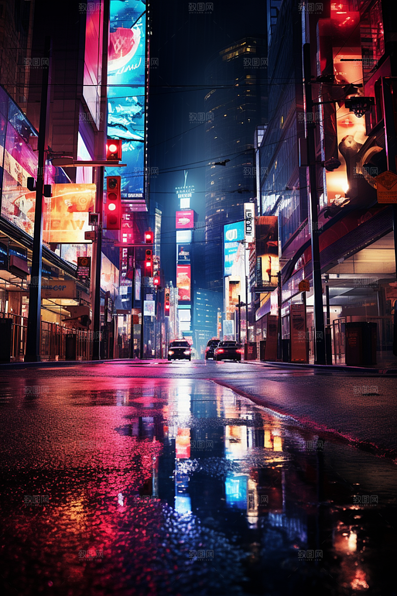城市街景建筑游戏原画素材