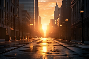 城市街景高清街市素材