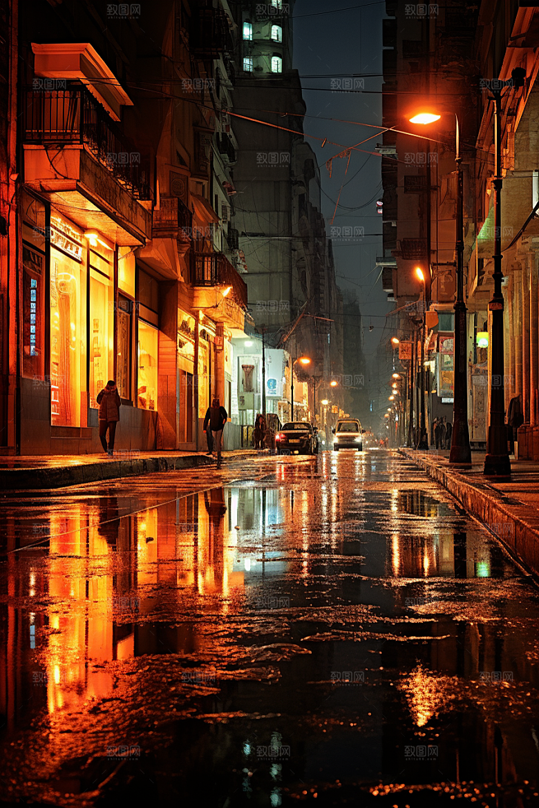 城市街景街市超现实素材