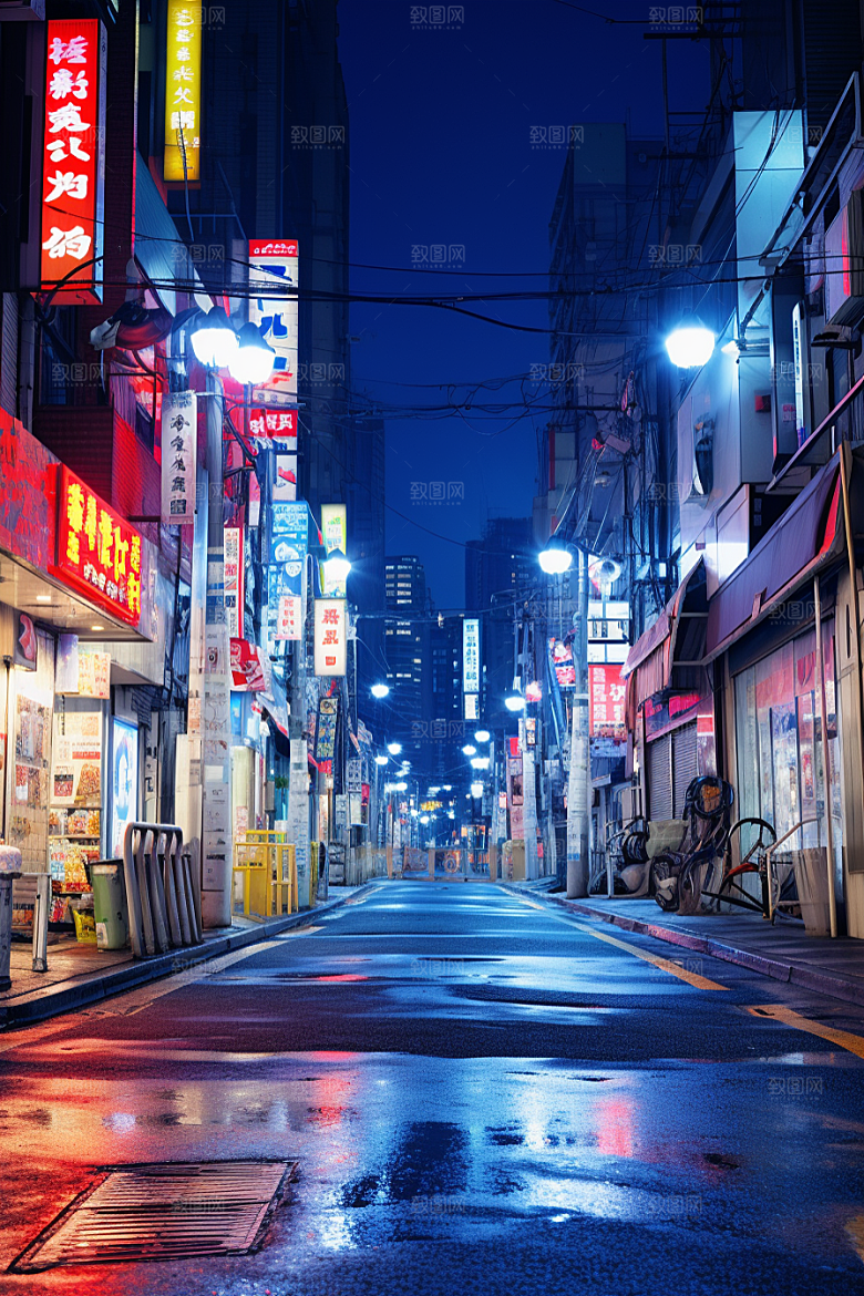 城市街景游戏原画建筑素材