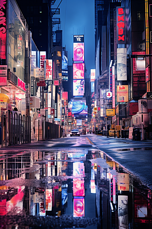城市街景街市超现实素材