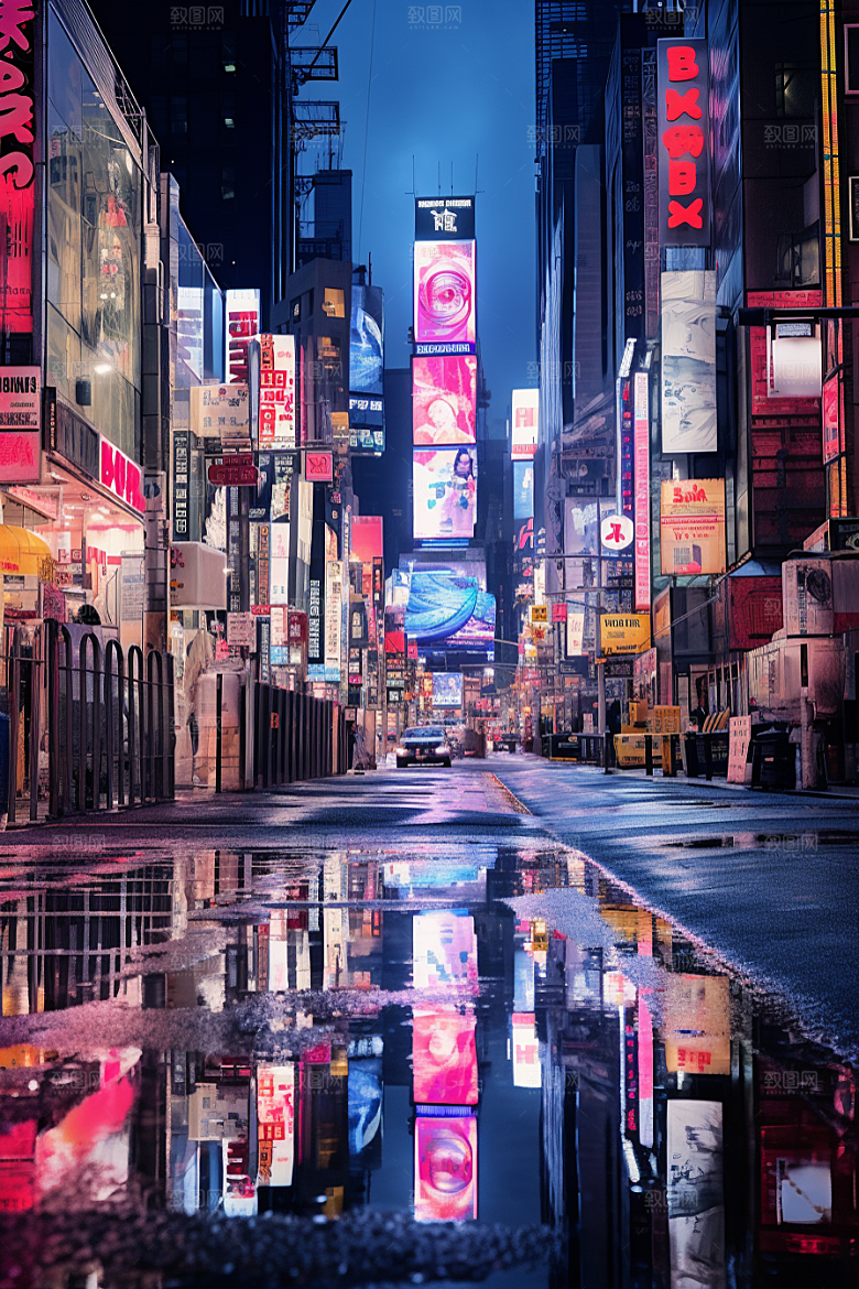 城市街景街市超现实素材