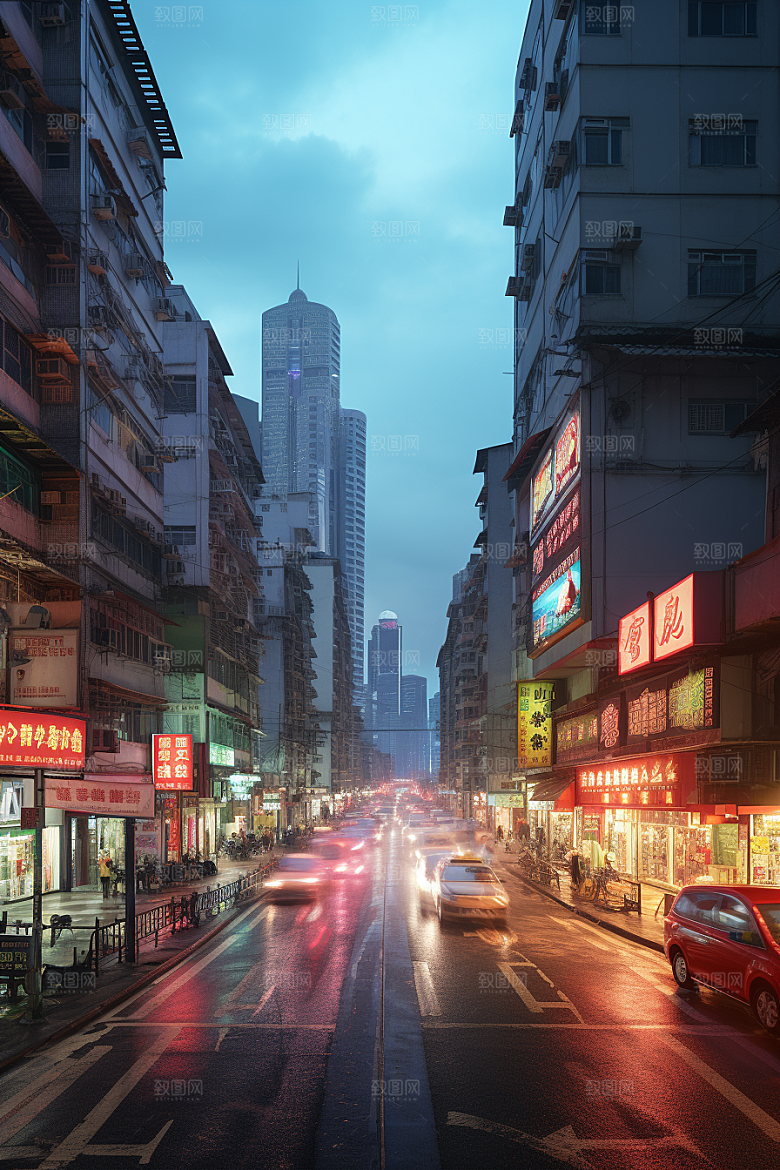 城市街景都市建筑素材