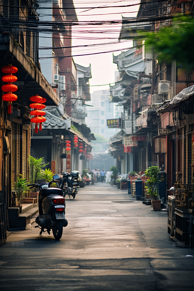 城市街景都市高清素材