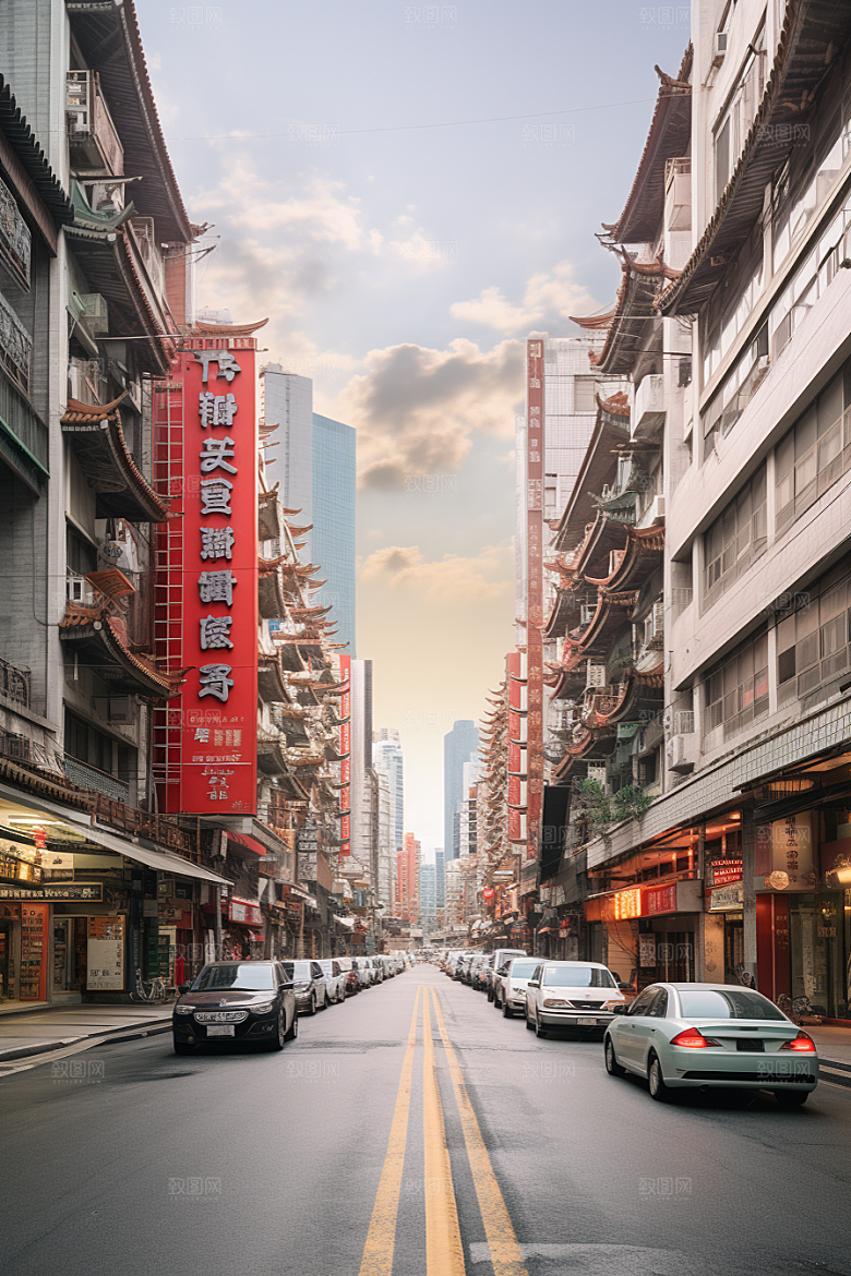 城市街景建筑都市素材