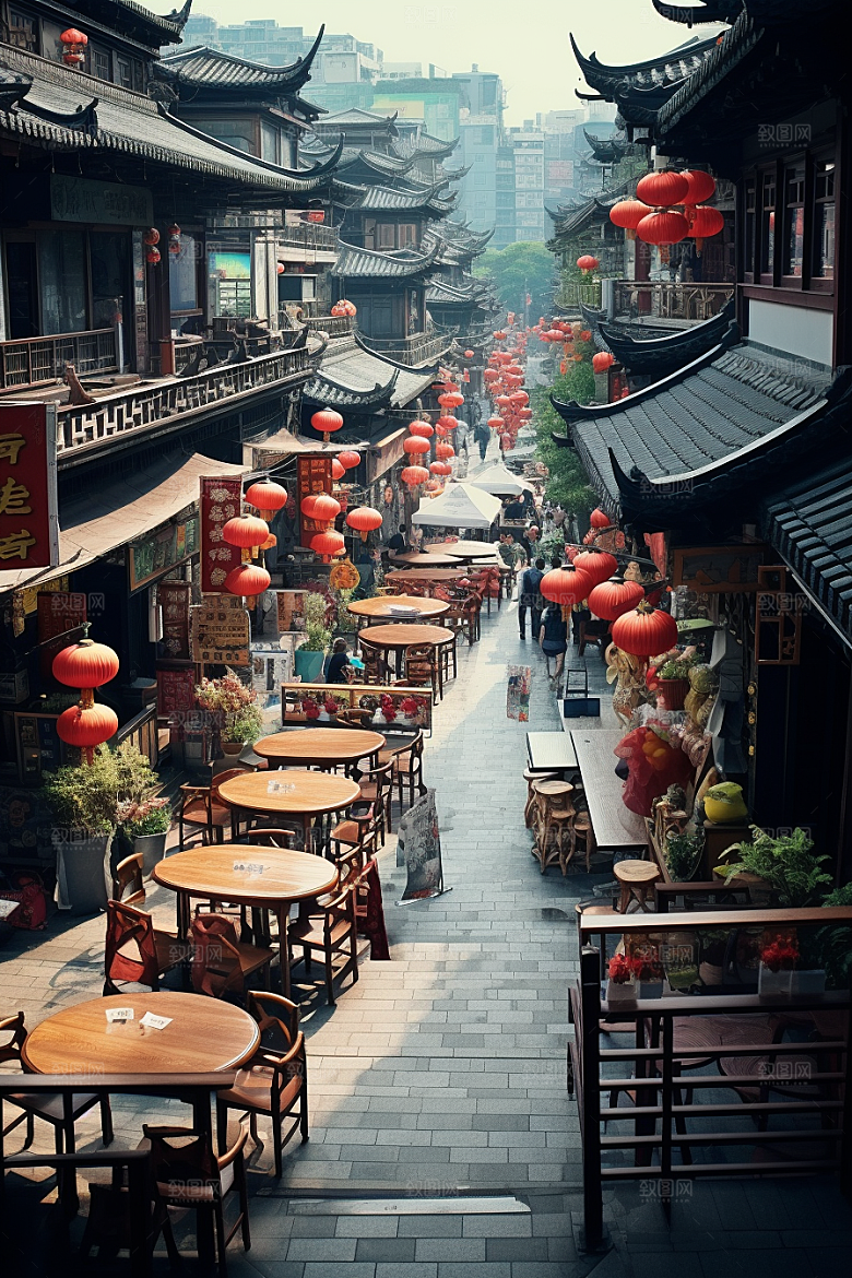城市街景都市建筑素材