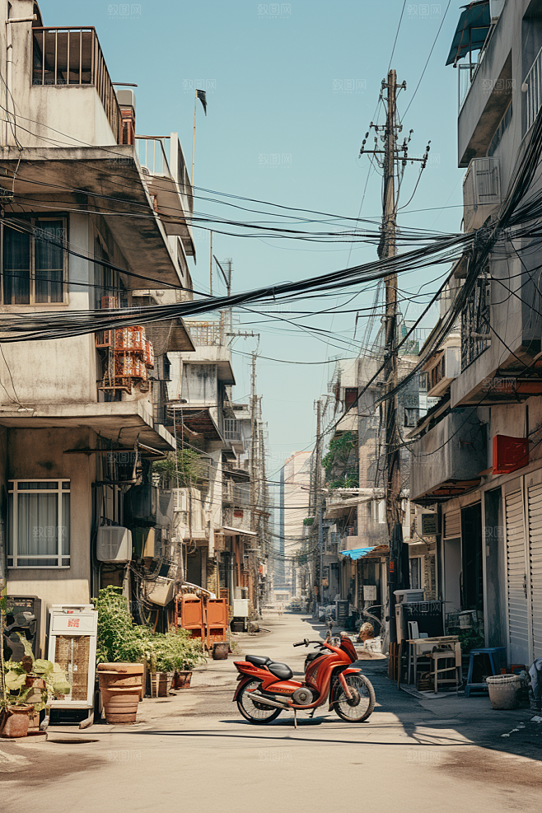 城市街景都市超现实素材