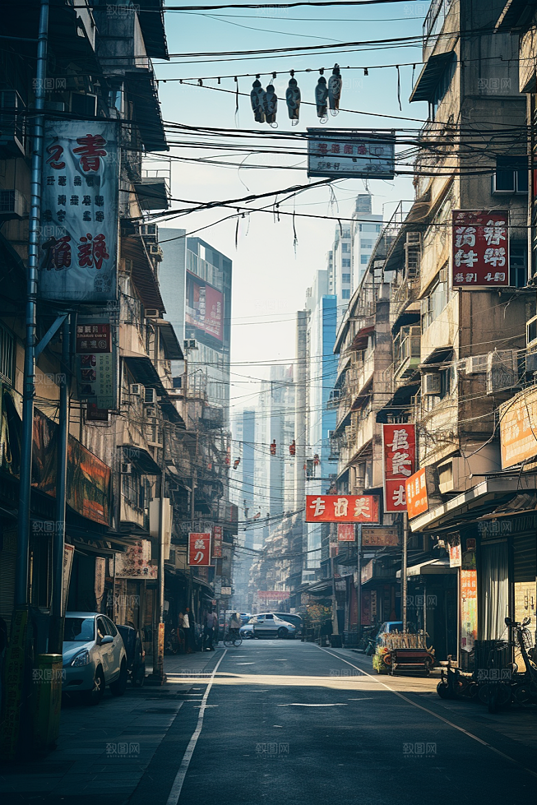 城市街景街市都市素材