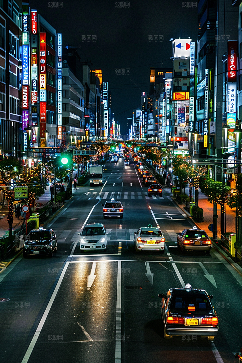 城市街景游戏原画高清素材