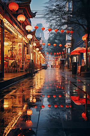 城市街景街市超现实素材