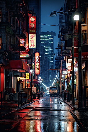 城市街景街市游戏原画素材