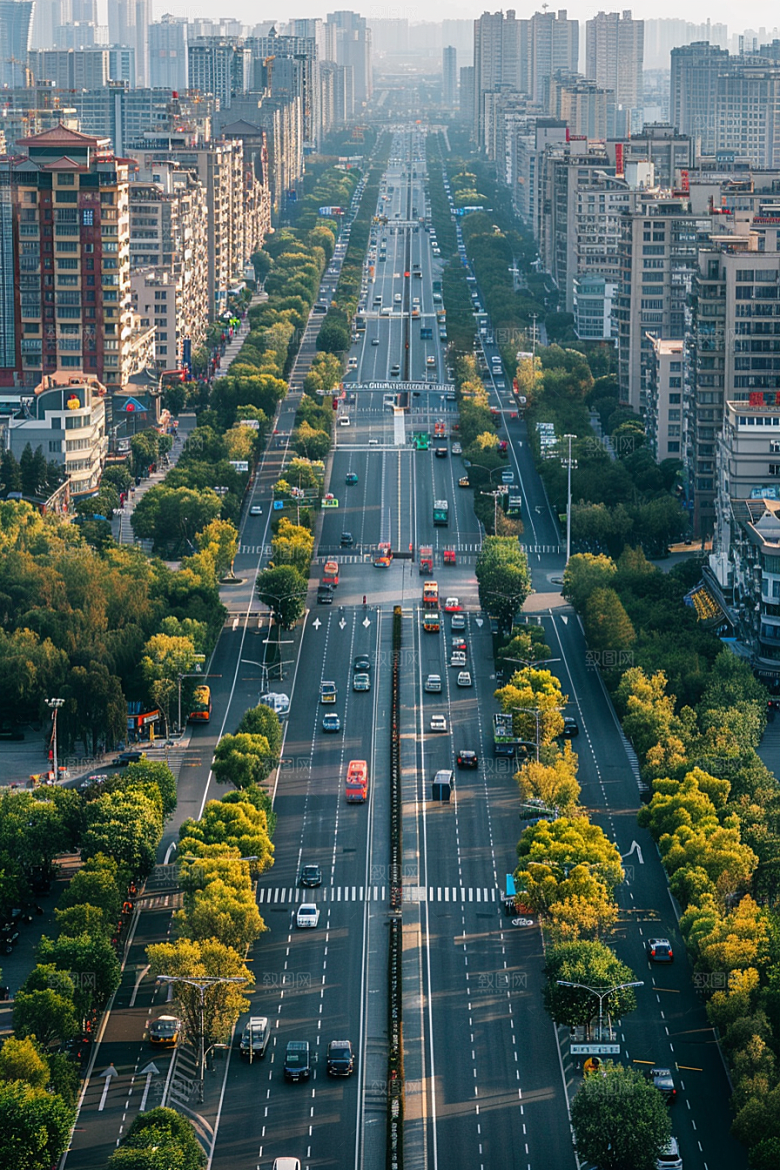 城市街景都市高清素材