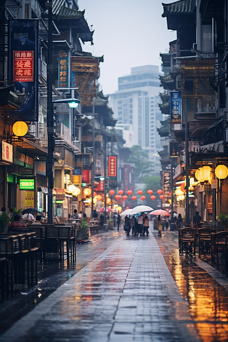 城市街景街市建筑素材